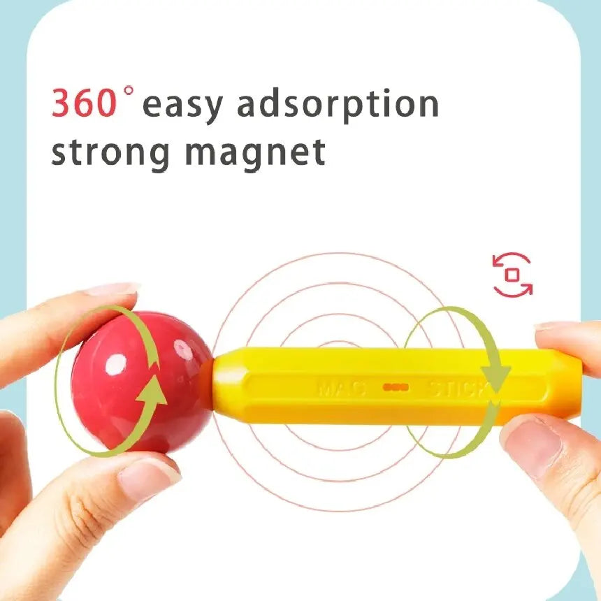 10/26/48/78/101/136Pcs Magnetic Constructor Building Blocks Toys Children Magic Magnet Stick Rod Montessori Toy Gifts
