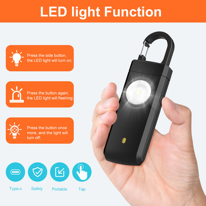 Neatify Beacon ™ Personal Safety Alarm with LED Light