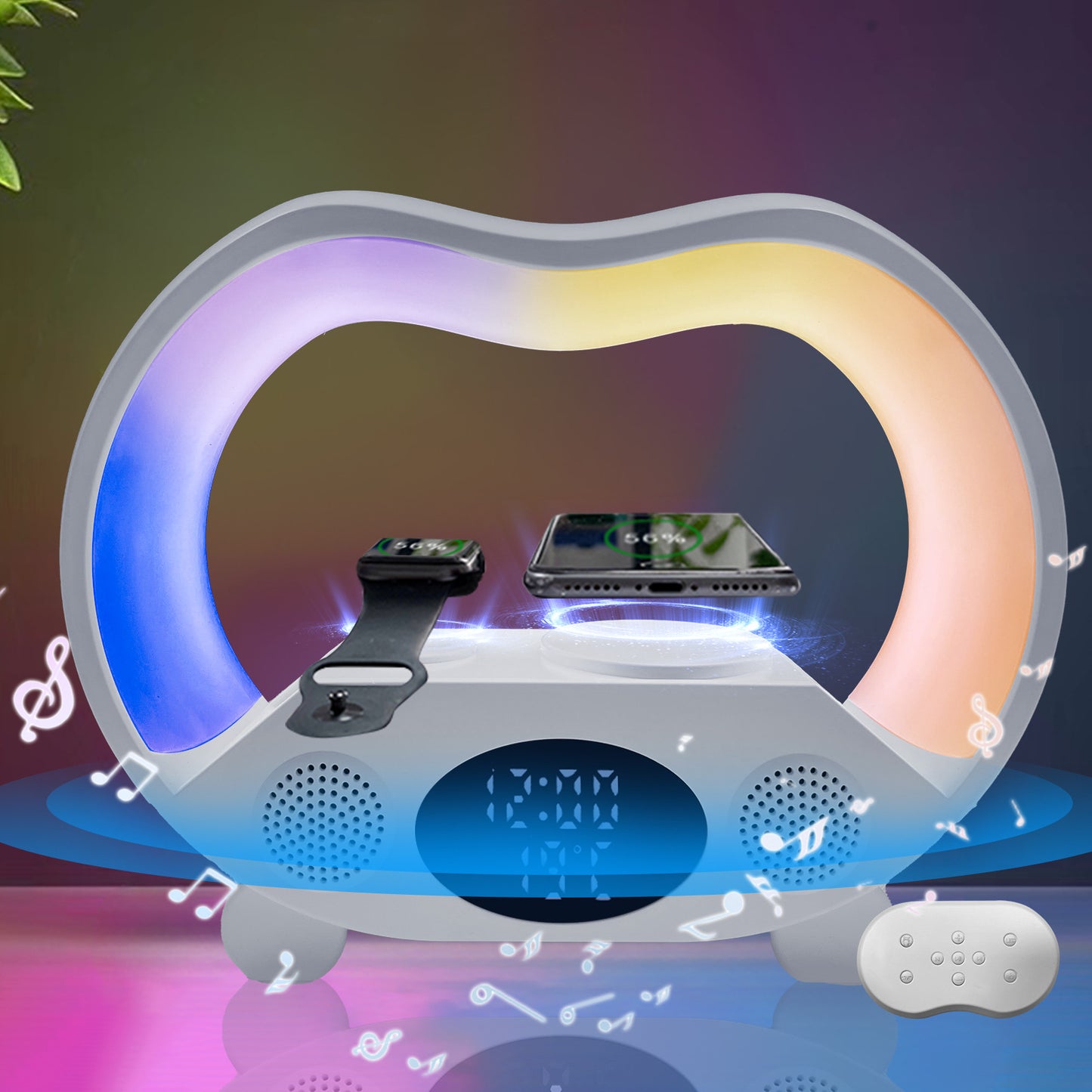 6 In 1 Smart Charging Atmosphere Lamp