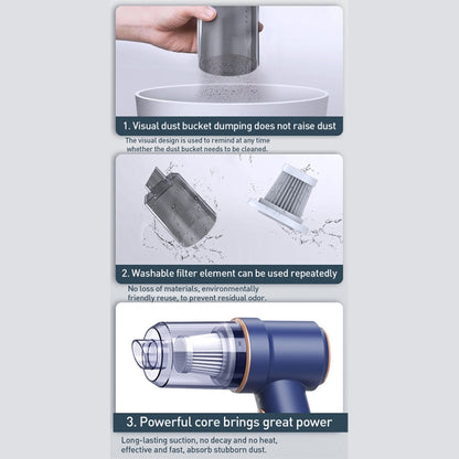 Neatify PocketVac™ Cordless Car Vacuum