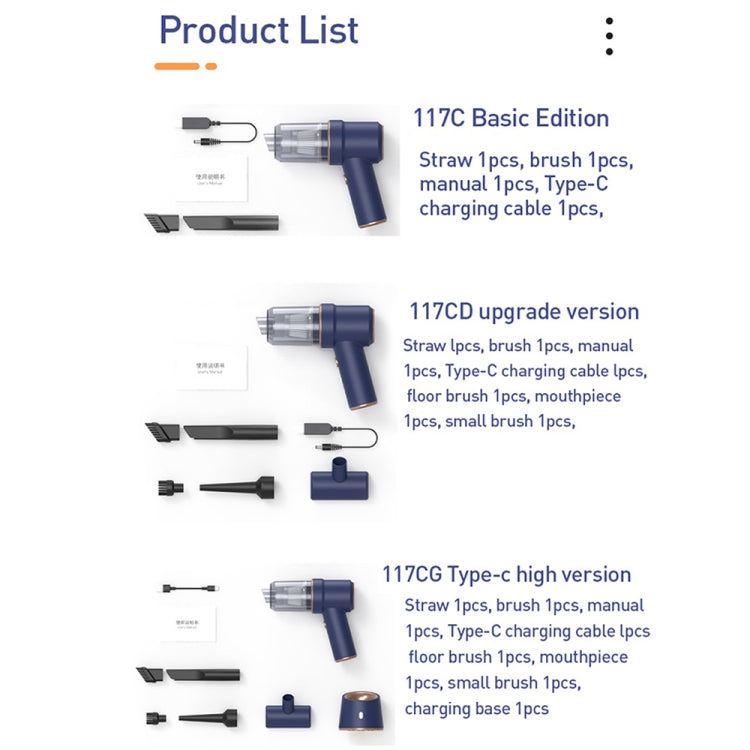 Neatify PocketVac™ Cordless Car Vacuum