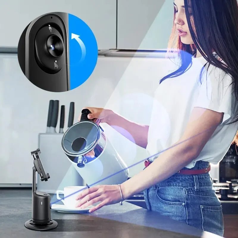 360° AI Auto-Tracking Phone Gimbal