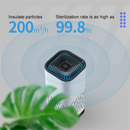 Mini-Pure™ Portable Air Purifier: Remove Odors, Dust & Smoke